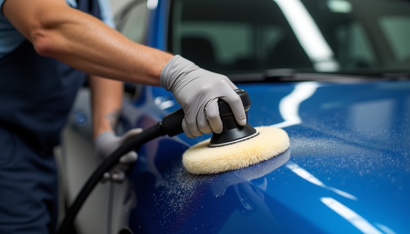Diverse tipuri de bureți polish auto pentru diferite etape de corecție